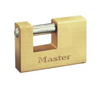 Cadenas à clé laiton massif MASTER LOCK 76mm anse d.11xh.14mm 5 goupilles