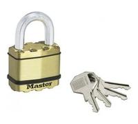 Cadenas à clé MASTER LOCK acier laminé, l.45 mm G