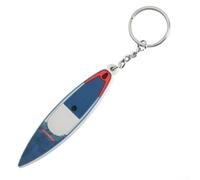 Cadenas à clé pour planche de surf fabriqué en caoutchouc souple avec placage en nickel ferroélectrique, boucle en alliage et ruban PVC (Hyper)