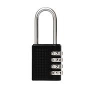 Cadenas à Code 4 Chiffres Couleur Aléatoire pour Casier Valise Sac École Gym Vestiaire Bagage