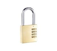 Cadenas à code 4 chiffres - en laiton - 50 mm