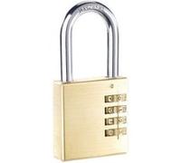 Cadenas à code 4 chiffres - en laiton - 50 mm [AGT]