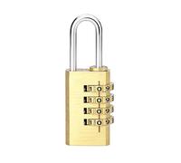 Cadenas à code Cadenas robuste à 4 chiffres étanche réinitialisable