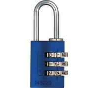 Cadenas à code - en aluminium - 3 molettes - 20 mm - Rainbow - 145 ABUS