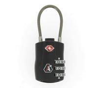 Cadenas à code TSA noir