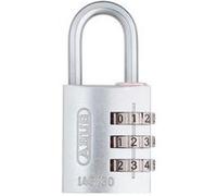 Abus 145/30 Cadenas à combinaison 30 mm Argent