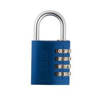 ABUS Cadenas à combinaison aluminium 145/40 – Bleu Lock-Tag – 48807