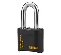 Cadenas à combinaison à anse fermée toutes conditions météorologiques en acier 34mm Thirard