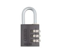 Cadenas à combinaison - ABUS - 145/30 - Aluminium anodisé - Résistant à la corrosion - 1000 combinaisons