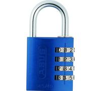 Cadenas à combinaison ABUS aluminium 145/40 Bleu Lock-Tag - 48807