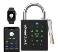 Cadenas à combinaison avec code numérique et clé NFC, RFID, eLinkSmart résistant aux intempéries, pour casier, portail, clôture, 1 000 utilisateurs de l'application, téléphones portables ou iOS Watch