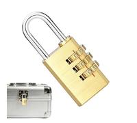 Cadenas à combinaison Cadenas avec code 4 chiffres étanche réinitialisable