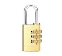Cadenas à combinaison Cadenas avec code 4 chiffres étanche réinitialisable