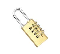 Cadenas à combinaison Cadenas avec code 4 chiffres étanche réinitialisable
