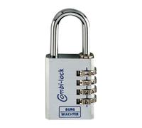Cadenas à combinaison Combi Lock 90 Chromo B.40mm Alu.4 (Par 5)