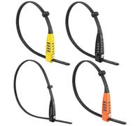 Cadenas à combinaison de 45 cm pour vélo avec tête de verrouillage en alliage de zinc, roues numérotées ABS et bande intérieure résistante à la rouille (jaune)