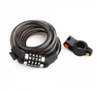 Cadenas à combinaison en spirale Krayton GK-102-707 Noir