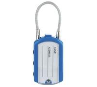 Master Lock Cadenas à combinaison porte-étiquette 4684EURTCOL Programmable TSA Multicolore