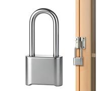 Cadenas À Combinaison | Métal Mécanique Réinitialisable À 4 Chiffres | Serrures Combinées Pour Bagages | Pour Clôture Porte Bagages Boîte À Outils Armoire Garde-manger Garage Hangar Salle De Sport Mai