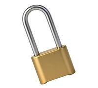Cadenas À Combinaison | Métal Mécanique Réinitialisable À 4 Chiffres | Serrures Combinées Pour Bagages | Pour Clôture Porte Bagages Boîte À Outils Armoire Garde-manger Garage Hangar Salle De Sport Mai