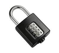 Cadenas à combinaison pour casier, noir, étanche, portable, serrure de portail portable | pour l'école, la gym, le sport, boîte à outils, boîte à outils, rangement extérieur