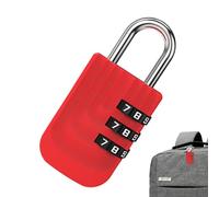 Cadenas à combinaison pour casier, serrures à code | Cadenas pour valises pivotantes Cadenas pour numéro de bagages,Cadenas de voyage compact et robuste pour bagages Petits cadenas pour