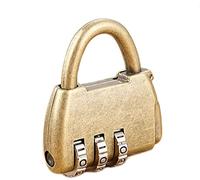 Cadenas à combinaison, Serrures à mot de passe réinitialisables, serrure à Code numérique en Bronze Antique décoratif for sacs à bagages, cadenas à combinaison