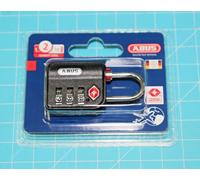 cadenas à combinaison TSA pour bagages ABUS 147TSA / 30 à 3 chiffres neuf