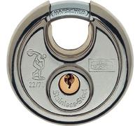 Cadenas à cylindre 22 70 corps de serrure L.70mm VA fermeture différente BURG-WÄCHTER