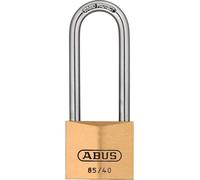 Abus 02513 Cadenas en laiton à anse longue de 63 mm avec passe partiel 709