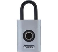 ABUS Touch 57/45 Cadenas à Empreinte Digitale - Cadenas Sans Clé, Résistant aux Intempéries - Indice de Protection IP66 & IP68 - Usage Extérieur et Intérieur - Argent, 45mm