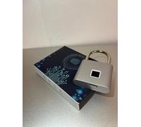 Cadenas à Empreinte Digitale Biométrique, Verrou Intégré 360°, Recharge USB, IP65 Résistant Eau et Poussière, Verrou Sécurisé Sans Clé pour Sac, Vélo, Casier, Valise