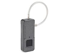 Cadenas à Empreinte Digitale Intelligent Porte portable Armoire sans clé pour La Sécurité(Schwarz)
