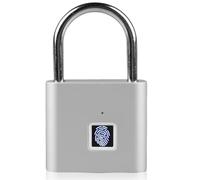 Cadenas à empreintes digitales, serrure intelligente étanche, chargement USB, cadenas d'empreintes digitales, cadenas pour salle de gym, cadenas pour salle de sport