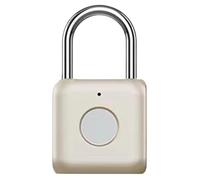 Cadenas à empreintes digitales - Technologie Primme Qualiity, surfaces SMMOOTH sans mpreinte de pouce, étanche, , Smarrt Locck, batterie rechargeable, équipement de sécurité en acier