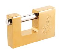 Cadenas - TOP TOOLS - 90 mm - Cuivre - 2 clés - Haut degré de protection