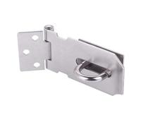 Cadenas à loquet de verrouillage en acier inoxydable, agrafe à loquet for porte d'armoire de jardin avec vis, anti-effraction, cadenas de porte domestique