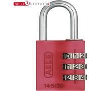 Cadenas Abus 145/30 Serrure à combinaison rouge