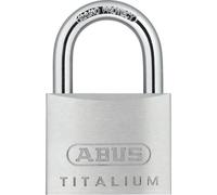 Cadenas - ABUS - 64TI/50 Titalium - Corps aluminium - Clé paracentrique - Risque de vol moyen