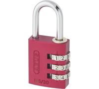 Cadenas ABUS ABVS46615 rouge avec serrure à combinaison