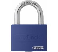 Cadenas ABUS ABVS50005 bleu avec serrure à clé