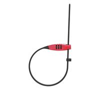 Abus Combiflex TravelGuard, serrure à câble Rouge/Noir Rouge/Noir