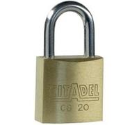 Cadenas ABUS FRANCE - Citadel CB50 laiton en 50 mm - 23839