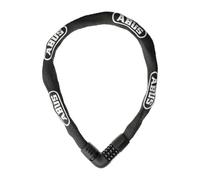 ABUS Chaîne antivol Tresor 6806C/85 – Cadenas à combinaison 4 chiffres – 85 cm Noir
