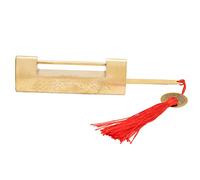 Cadenas antique en laiton Respicefinem Preuve exquise Idéal pour les boîtes à vin en bois antiques de vanité de bijoux avec un espacement de 5 à 9 cm Ce poisson de style ancien (Couleur en laiton)