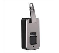 Cadenas antivol à empreinte digitale rechargeable par USB, étanche, pour valise et sac.