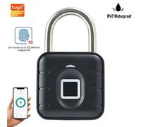 Cadenas antivol Bluetooth intelligent Tuya avec empreinte ou mot de passe