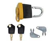 Cadenas avec 2 clés 246-2641 5P8500 compatible avec chargeuse-pelleteuse Caterpillar 414E 416C 416E Chargeur compact sur chenilles 259B3 Moteur à gaz G3508 G3512 G3516 Pelle 312D 312DL 312D2