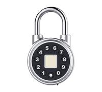 Cadenas biométrique intelligent facile à identifier et à apprendre - Longue batterie - Utilisation pour la sécurité générale - Besoin de mises à niveau - Cadenas électronique à empreintes digitales