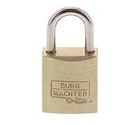 Cadenas avec serrure à clé Burg Wächter 4er Set Quadro 222 15 SB laiton 4 pc(s)